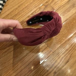 Lele sadoughi velvet headband